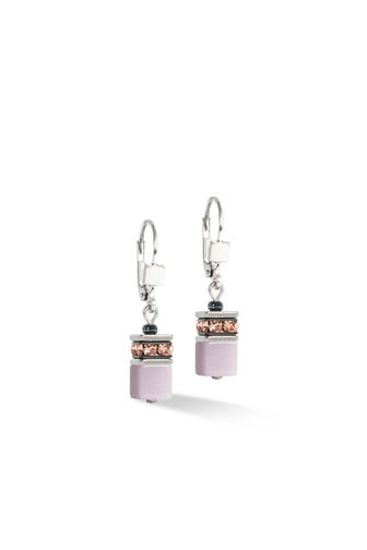 COEUR DE LION Ohrringe GeoCUBE® Limited Edition Multicolor Pastell 1
