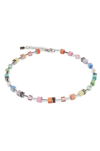 COEUR DE LION Kette GeoCUBE® Limited Edition Multicolor Pastell 1