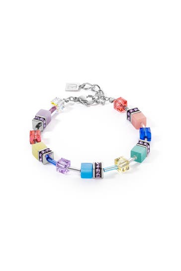 COEUR DE LION Armband GeoCUBE® Iconic Happiness multicolorhappiness