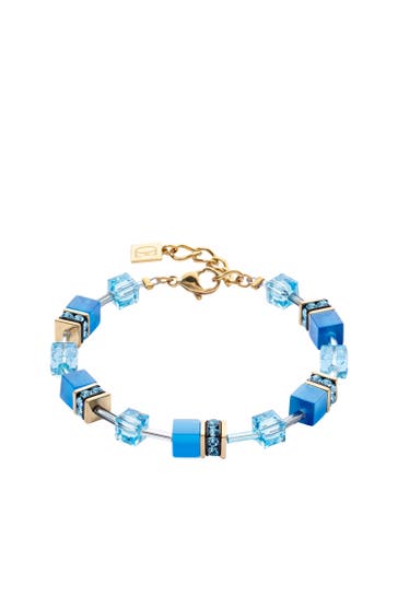 COEUR DE LION Armband Iconic Mono Gold Armband Türkis