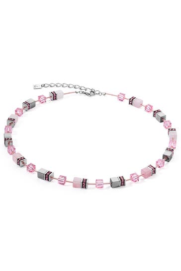 COEUR DE LION Kette GeoCUBE® Iconic Precious Rosa