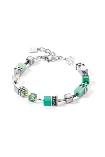 COEUR DE LION Armband GeoCUBE® Iconic Grün