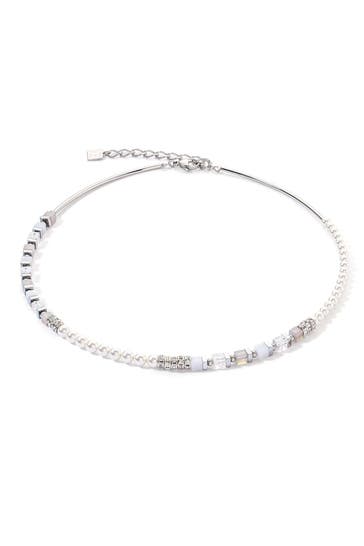 COEUR DE LION Kette Precious Fusion Offset Hellblau