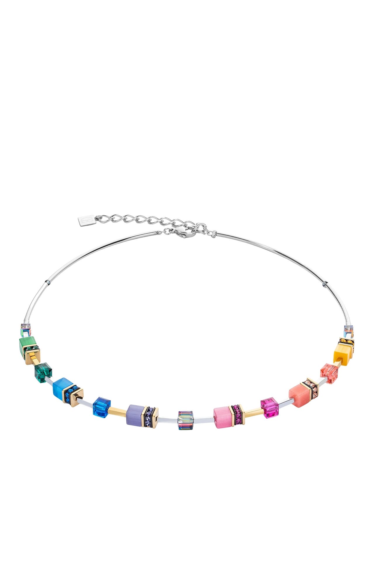 COEUR DE LION Kette GeoCUBE® Iconic Lite Multicolor, Bild 1