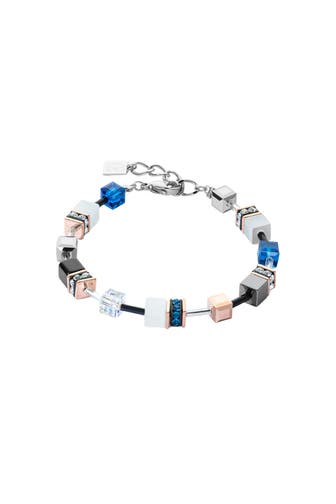 COEUR DE LION Armband GeoCUBE® Iconic capriblau