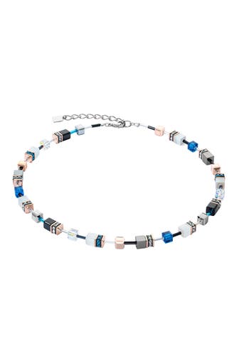 COEUR DE LION Kette GeoCUBE® Iconic capriblau