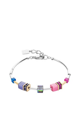 COEUR DE LION Armband GeoCUBE® Iconic Lite Multicolor