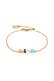 Armband Mini Cubes & Chain Multicolor Gold