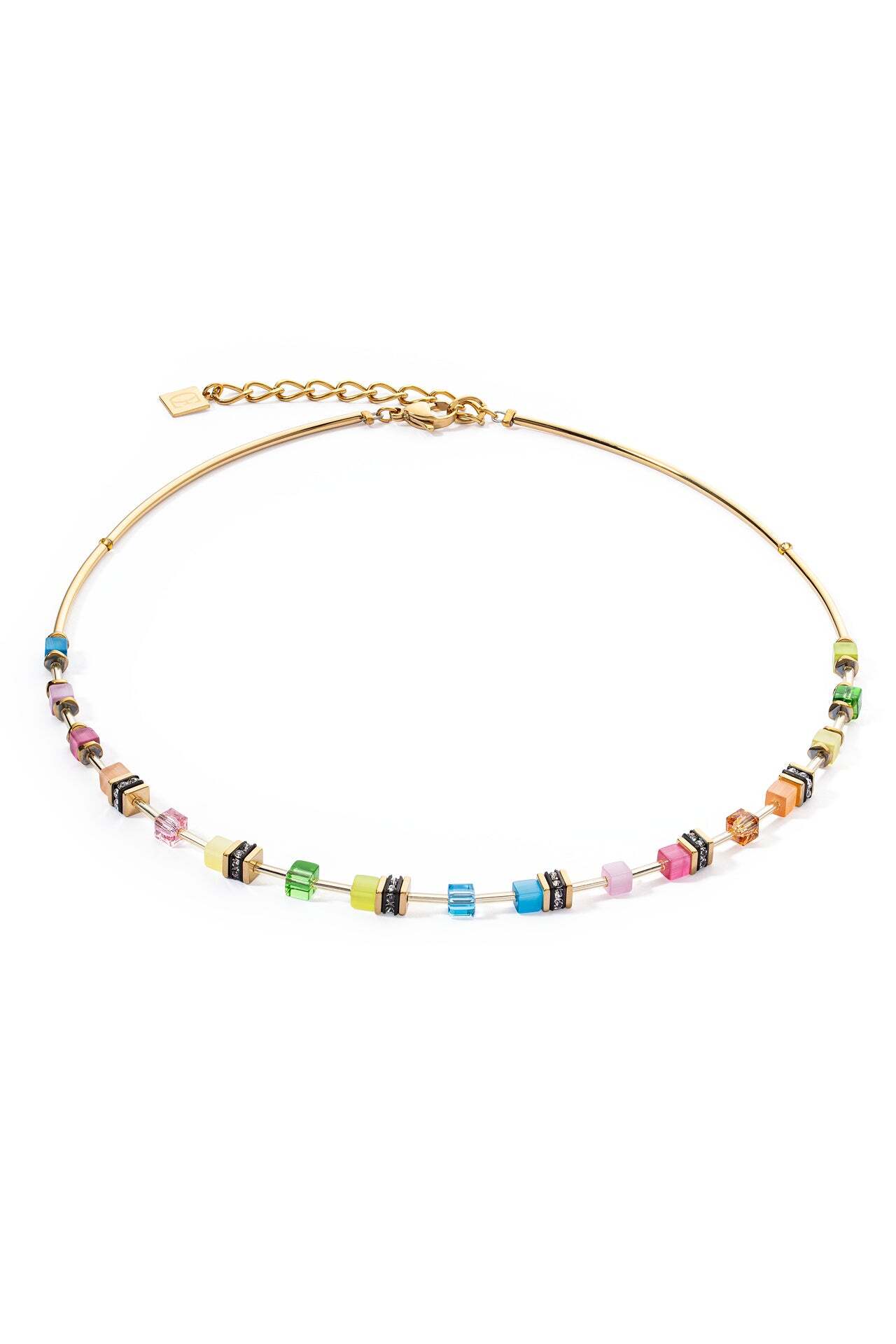 COEUR DE LION Kette GeoCUBE® Lite Mini Multicolor, Bild 1