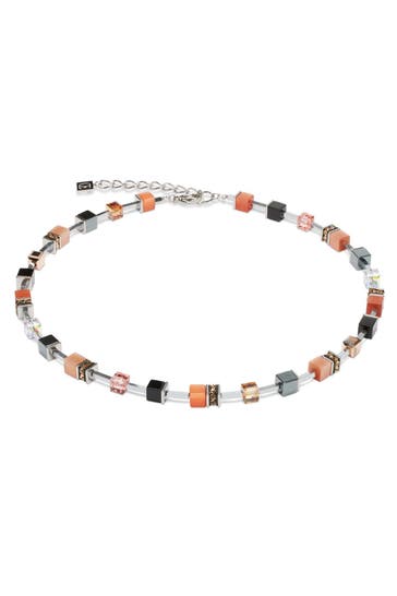 COEUR DE LION Kette GeoCUBE® Limited Edition Orange