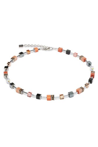 COEUR DE LION Kette GeoCUBE® Limited Edition Orange
