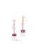 Ohrringe GeoCUBE® Iconic Nature pink