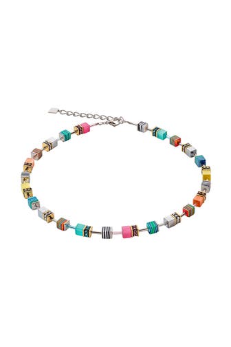 COEUR DE LION Kette GeoCUBE® Candy multicolorspring
