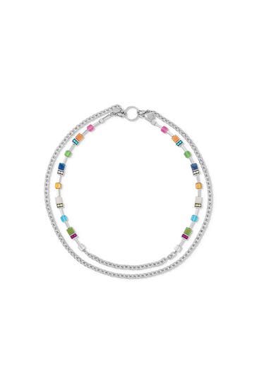COEUR DE LION Kette GeoCUBE® Iconic Boho multicolorboho