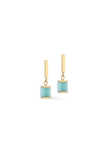 COEUR DE LION Ohrringe Precious Statement Cubes Multicolor Gentle