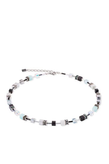 COEUR DE LION Kette GeoCUBE® Iconic Ice Serenity Soft Aqua