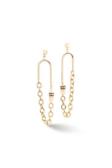 COEUR DE LION Ohrringe GeoCUBE® Iconic Boho multicolorgentle