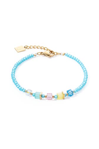 COEUR DE LION Armband Joyful Colours Multicolor Türkis