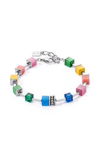 COEUR DE LION Armband GeoCUBE® Iconic Pure Multicolor