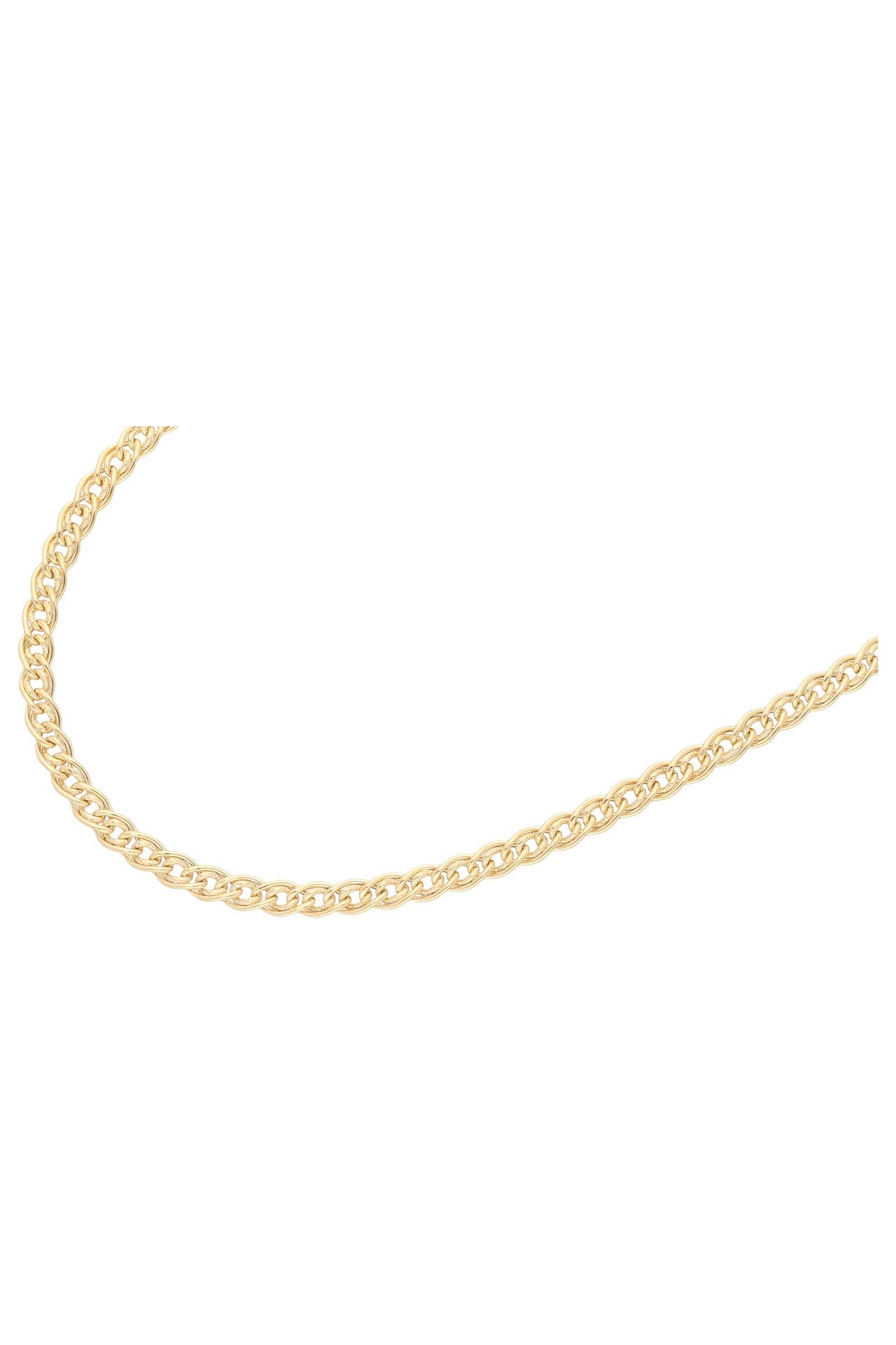 LUIGI MERANO Kette mit Doppel Panzerketten Gliederung Gold, Bild 1