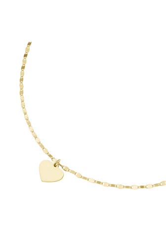 SMART JEWEL Kette Herz-Anhänger an Fantasiekette Gold