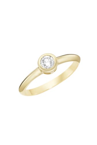 LUIGI MERANO Ring mit Brillant in Zargenfassung Gold