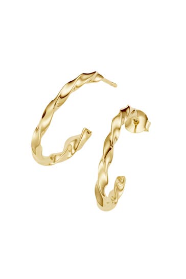 SURI FREY Ohrringe gedrehte Optik Gold