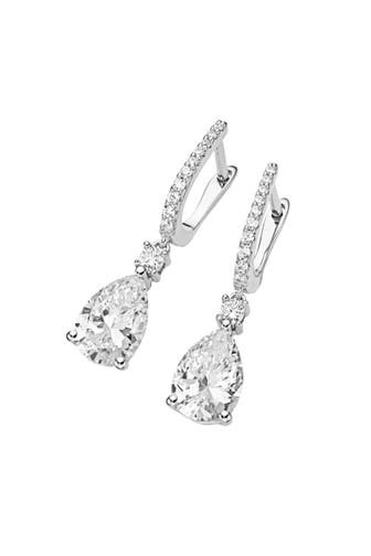 SMART JEWEL Ohrringe mit Zirkonia Weiss