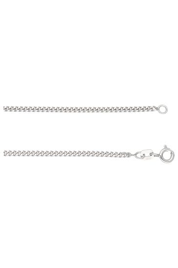 SMART JEWEL Kette mit Panzerketten Gliederung Silber