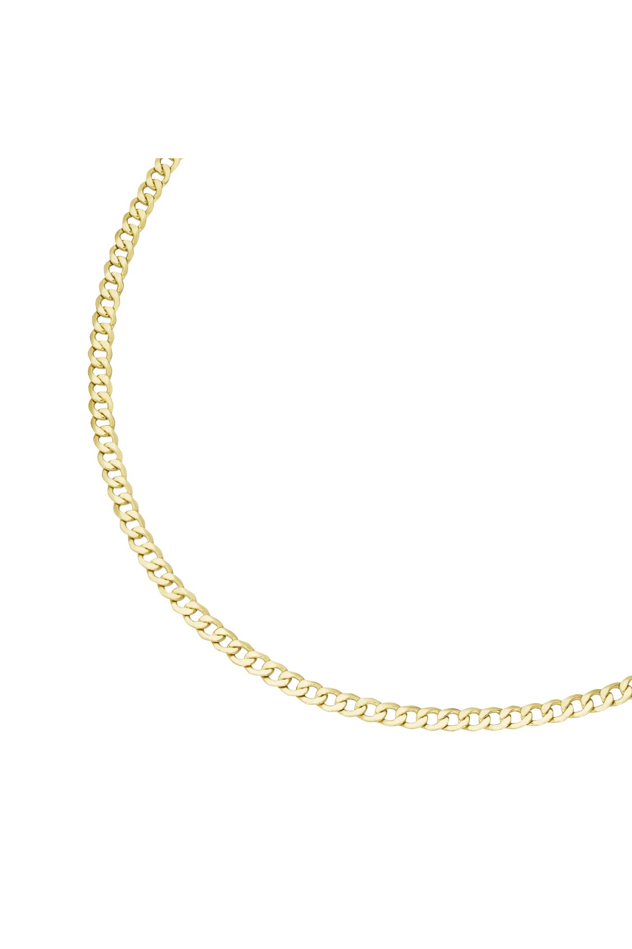 LUIGI MERANO Kette mit Panzerketten Gliederung Gold, Bild 1