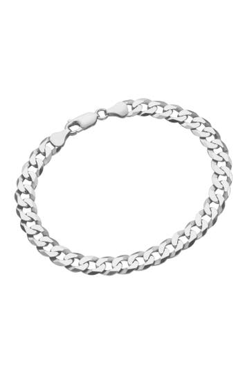 SMART JEWEL Armband mit Panzerketten Gliederung Silber