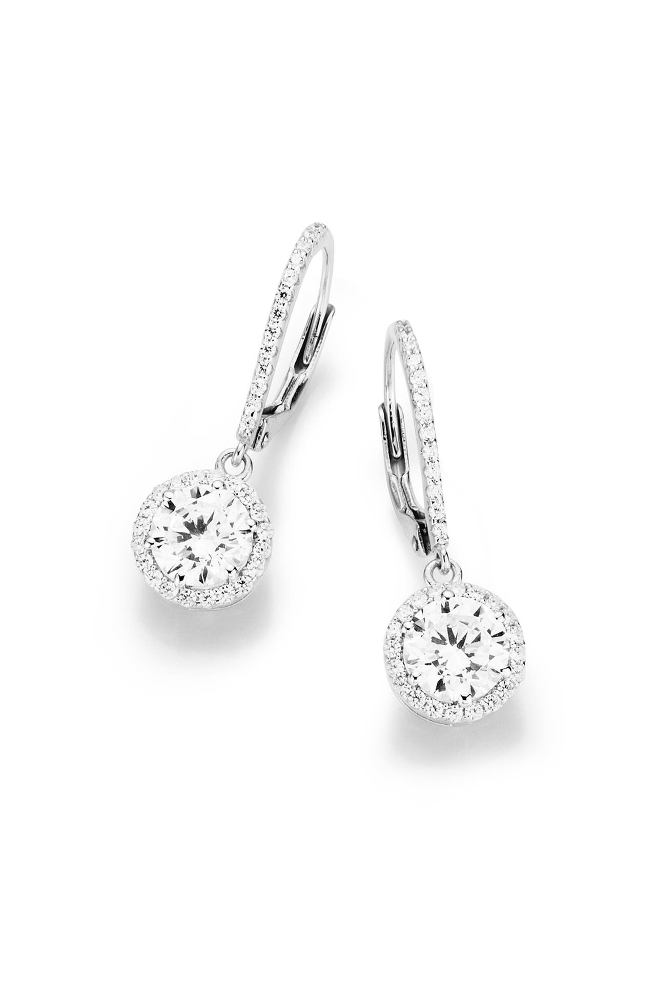 SMART JEWEL Ohrringe mit Brisur Weiss, Bild 1