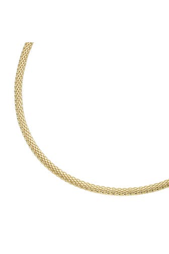 SMART JEWEL Kette in Mesh Optik Gold