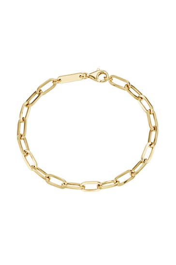 SURI FREY Armband ovale Glieder Gold