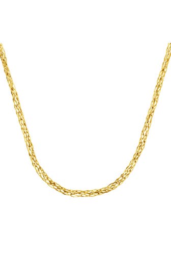 LUIGI MERANO Kette geflochtene Fantasiekette Gold