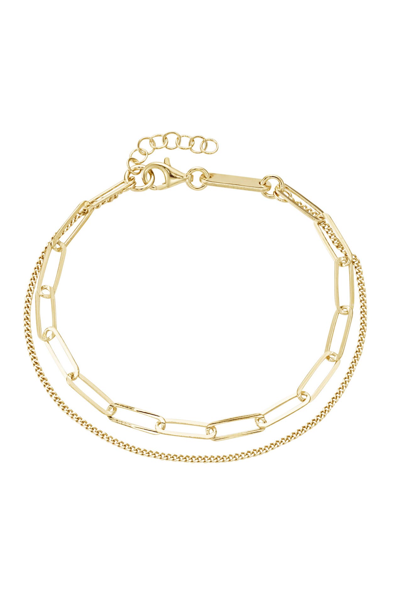 SURI FREY Armband Glieder- mit Panzerkette Gold, Bild 1