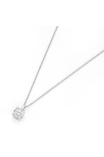 LUIGI MERANO Kette mit Anhänger Brillant Silber