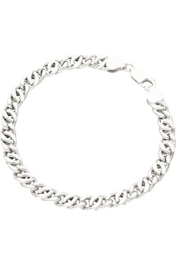 SMART JEWEL Armband rhodiniert, glanz Silber