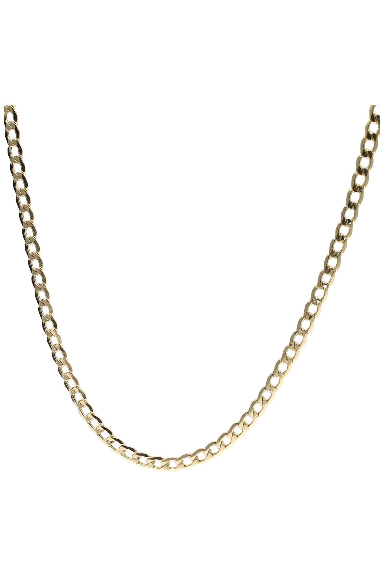 LUIGI MERANO Kette mit Panzerketten Gliederung Gold, Bild 1