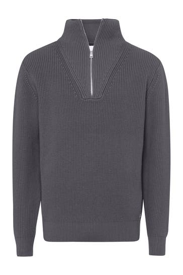 BALDESSARINI Pullover Kanye asphalt melange