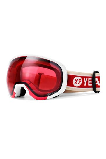 YEAZ Brille BLACK RUN rot