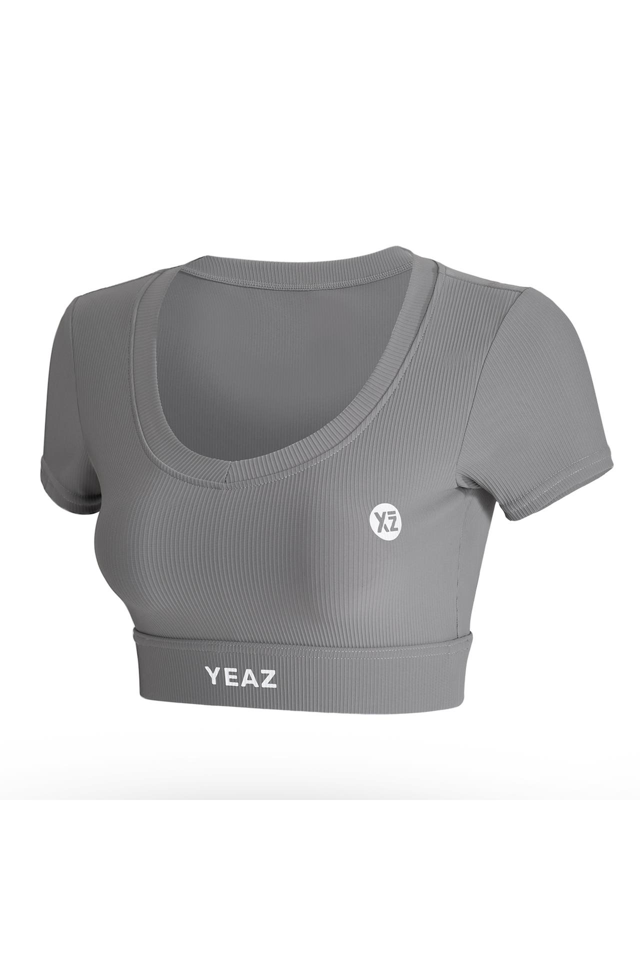 YEAZ T-Shirt 'Top Level' grau, Bild 1