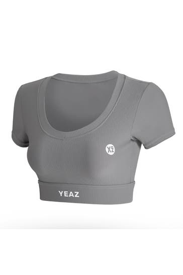 YEAZ T-Shirt 'Top Level' grau