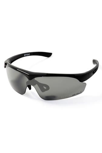 YEAZ Brille SUNUP mattschwarz