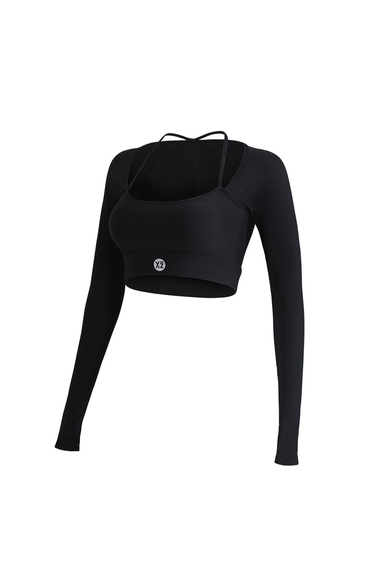YEAZ Langarmshirt CLUB LEVEL schwarz, Bild 1