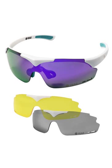 YEAZ Brille SUNUP mattweiß