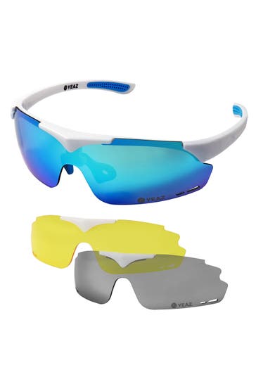 YEAZ Brille SUNUP mattweiß