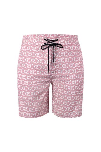 YEAZ Badehose DAZZERS rosa gemustert