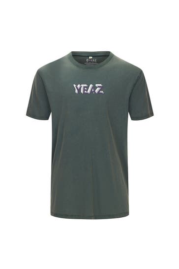 YEAZ T-Shirt 'Chawlay' graugrün