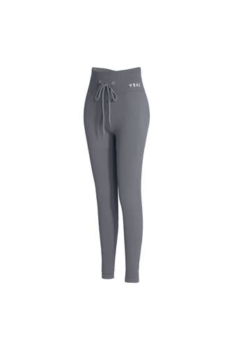 YEAZ Tight RUNWAY grau Slim